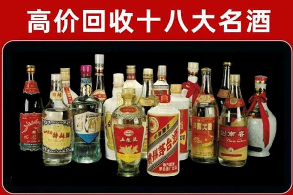 田林回收铁盖茅台酒